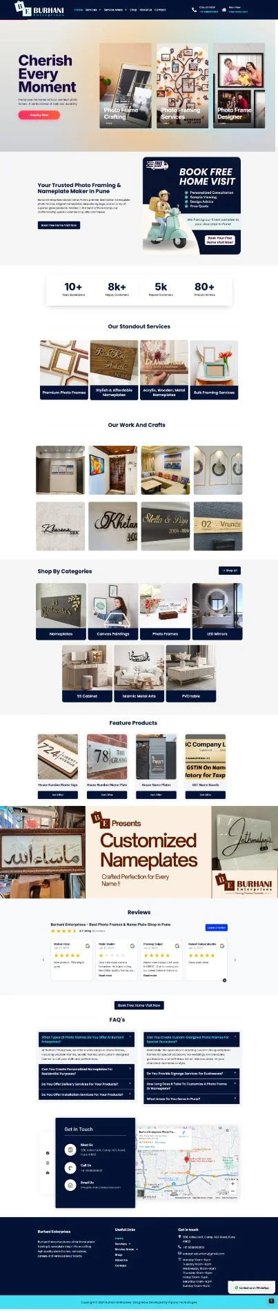 Photo Frames Nameplate Shop in Pune